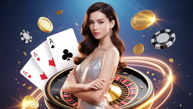 OKBET promotions and bonuses with golden coins and festive elements