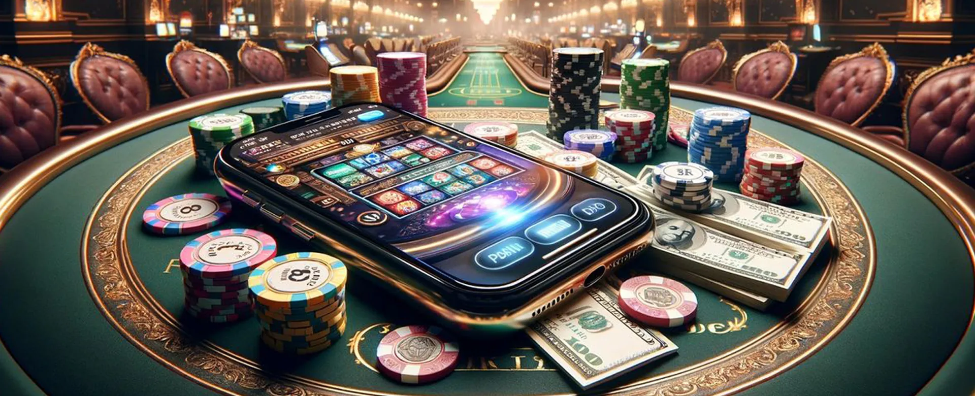 OKBET 2026 Promotions Banner, featuring golden coins and casino games