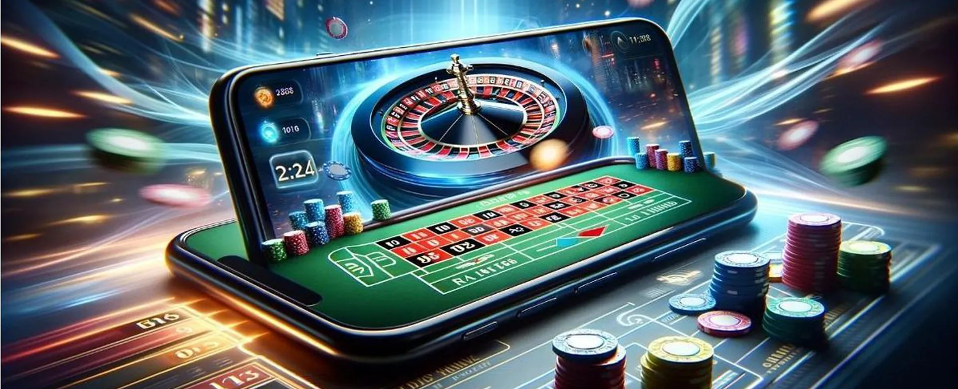 OKBET Poker table with cards and chips, showcasing a premium online casino experience in the Philippines.