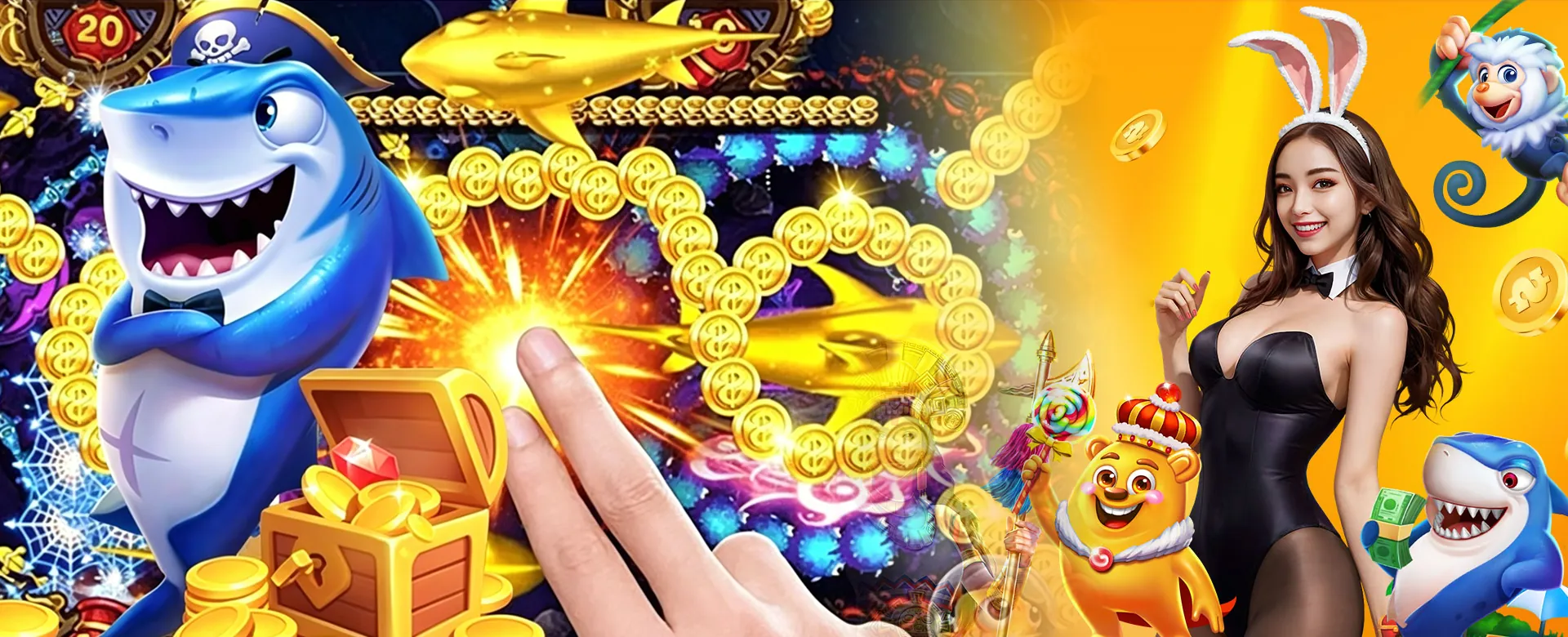 okbet About Us Hero Image, showcasing a modern online casino interface with vibrant colors.