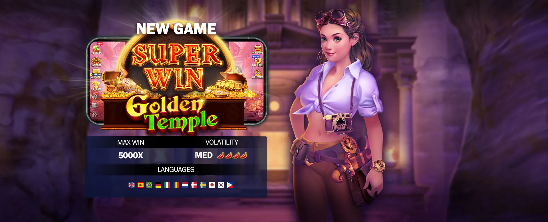 OKBET FAQ hero image showing a dynamic online gaming interface with bright gold accents
